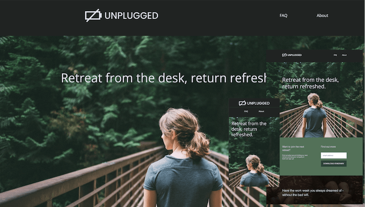 unplugged retreat